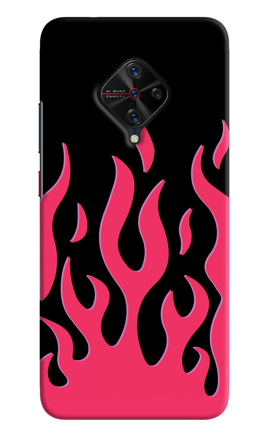 Fire Flames Vivo S1 Pro Hard Case Back Cover by Casekaro