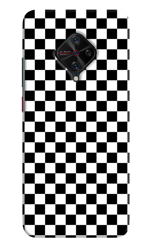 Chess Board Vivo S1 Pro Hard Case Back Cover by Casekaro