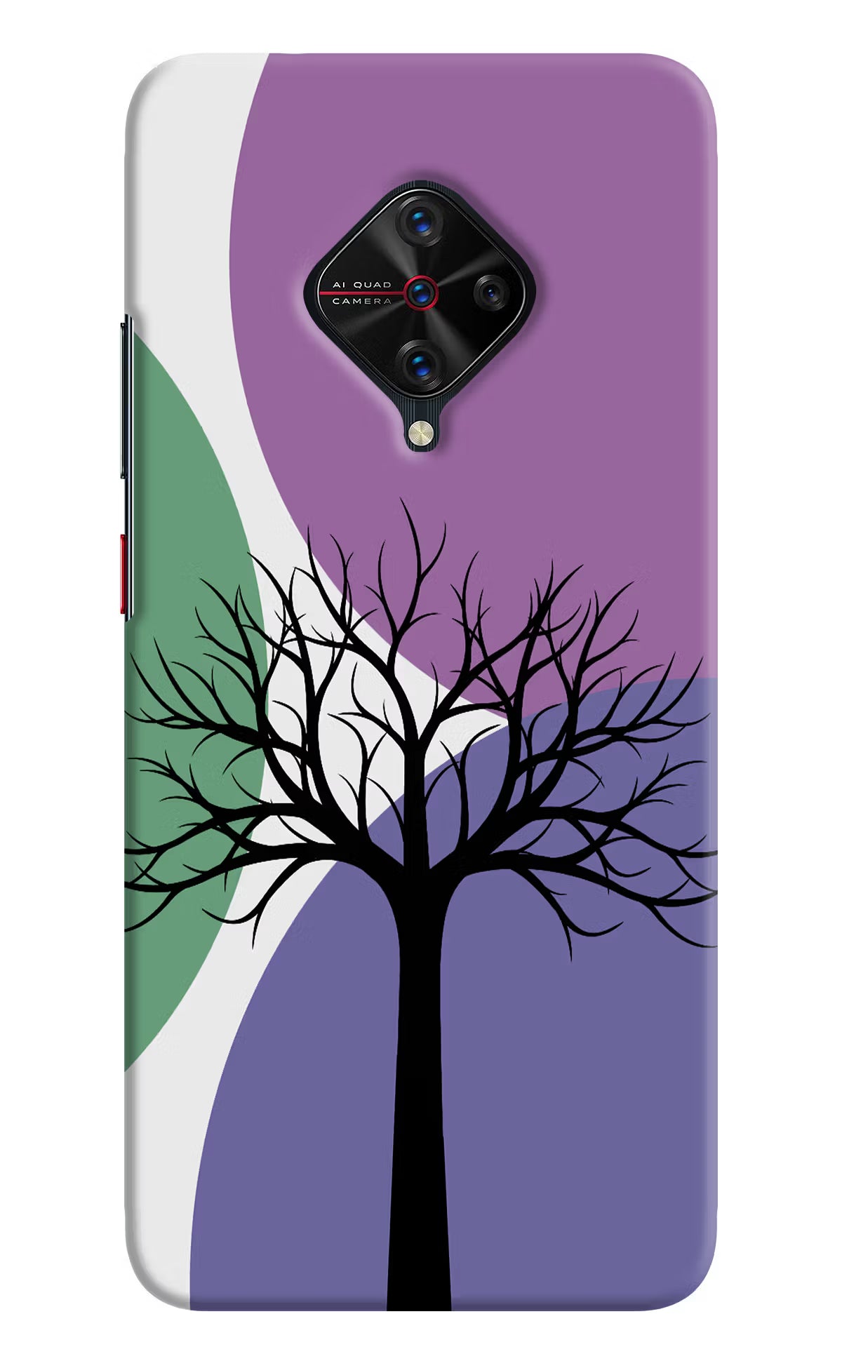 Tree Art Vivo S1 Pro Hard Case Back Cover by Casekaro