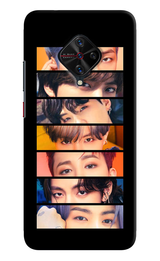 BTS Eyes Vivo S1 Pro Hard Case Back Cover by Casekaro