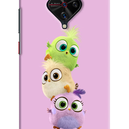 Cute Little Birds Vivo S1 Pro Hard Case Back Cover by Casekaro