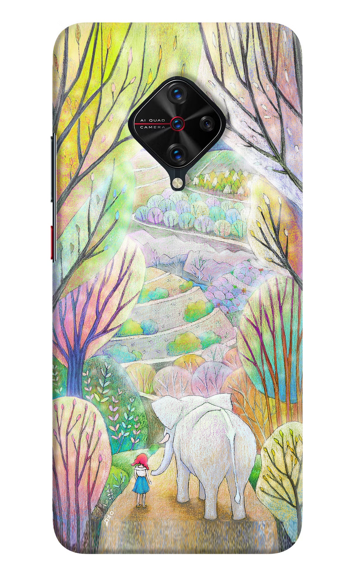 Nature Painting Vivo S1 Pro Hard Case Back Cover by Casekaro