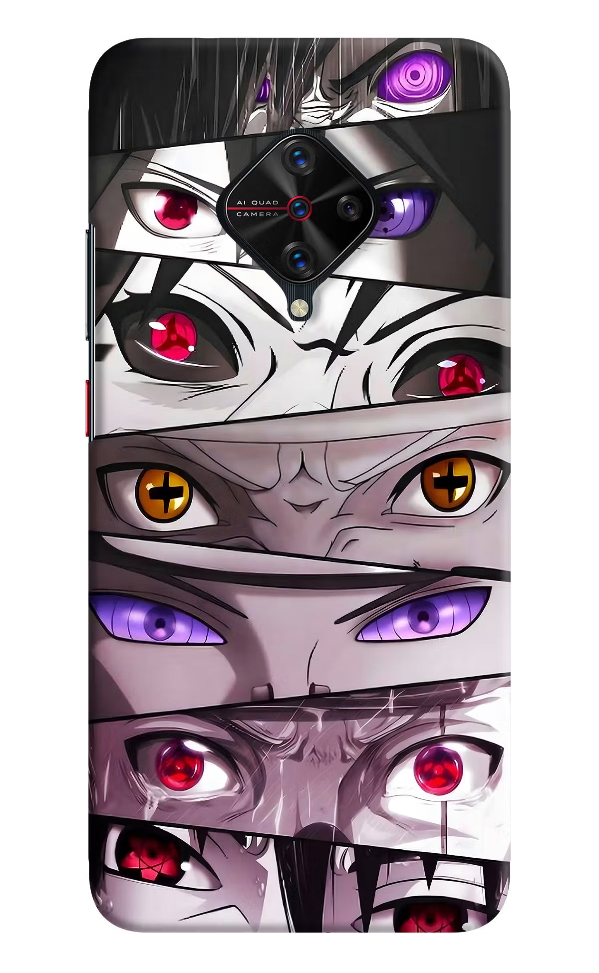 Naruto Anime Vivo S1 Pro Hard Case Back Cover by Casekaro