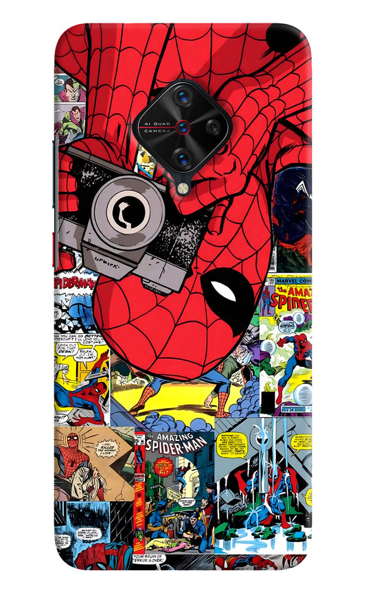 Spider Man Vivo S1 Pro Hard Case Back Cover by Casekaro