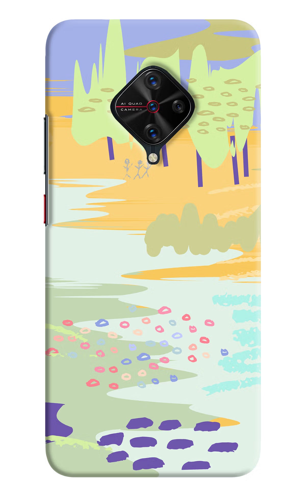 Scenery Vivo S1 Pro Hard Case Back Cover by Casekaro