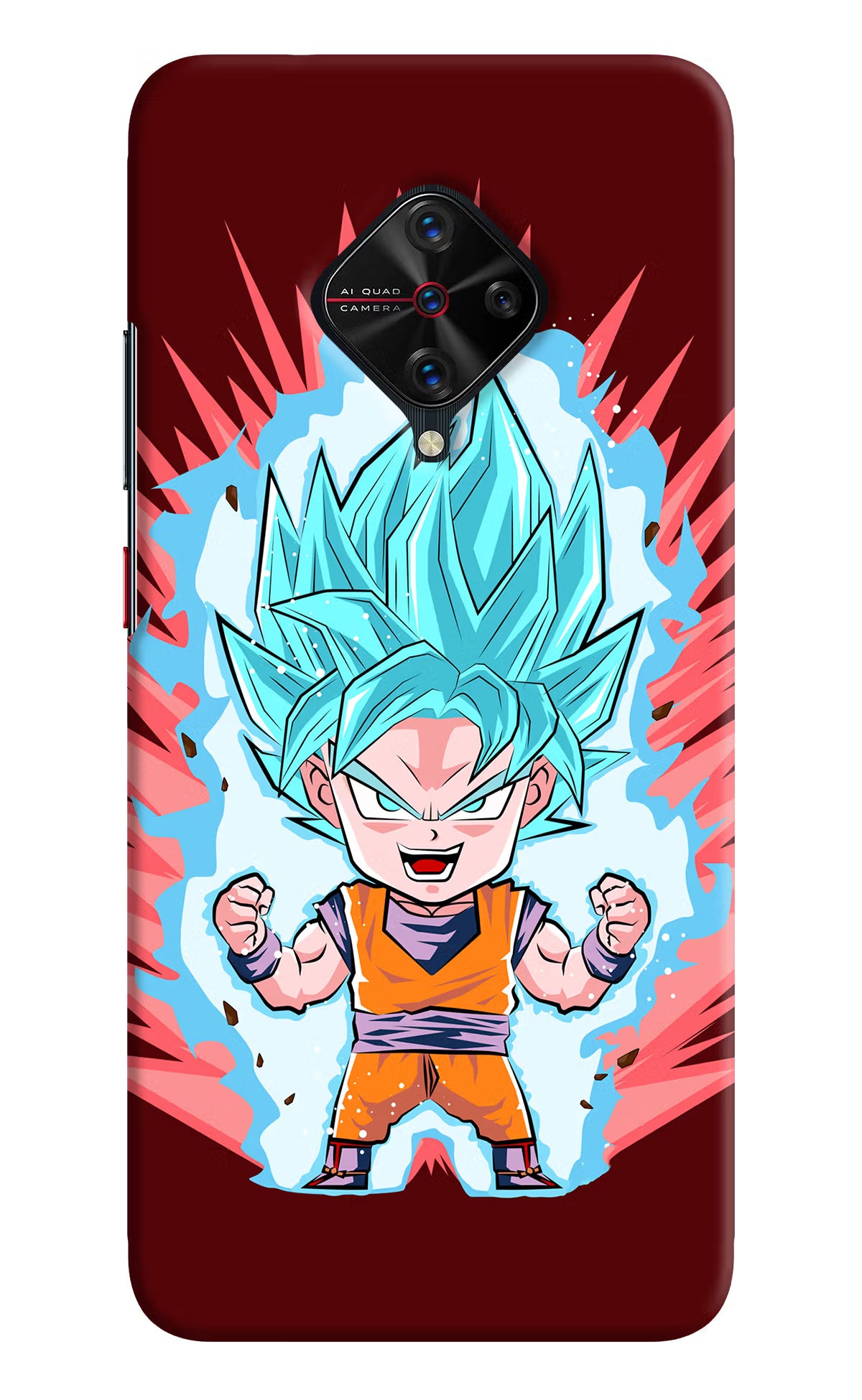 Goku Little Vivo S1 Pro Hard Case Back Cover by Casekaro