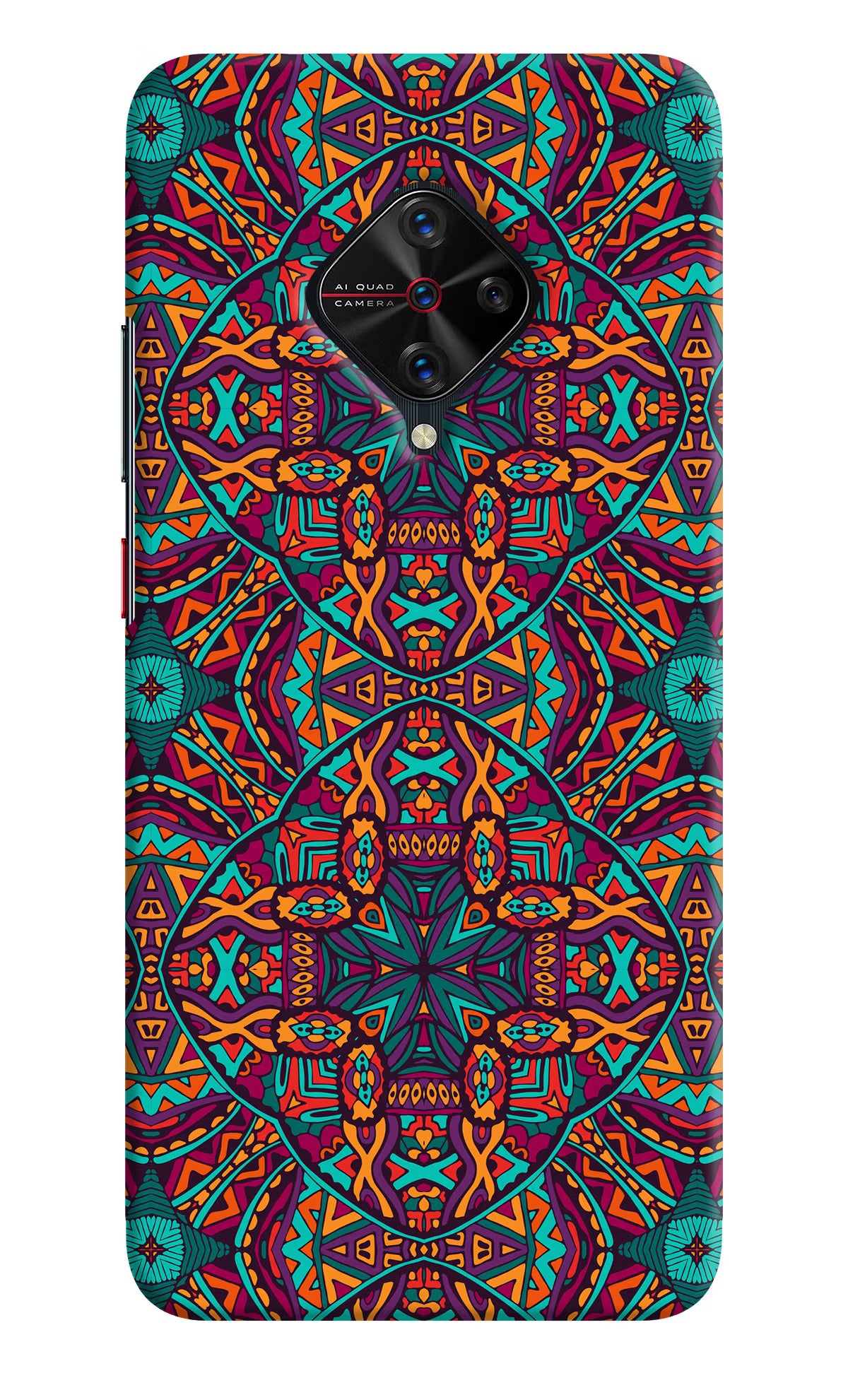 Colour Mandala Vivo S1 Pro Hard Case Back Cover by Casekaro