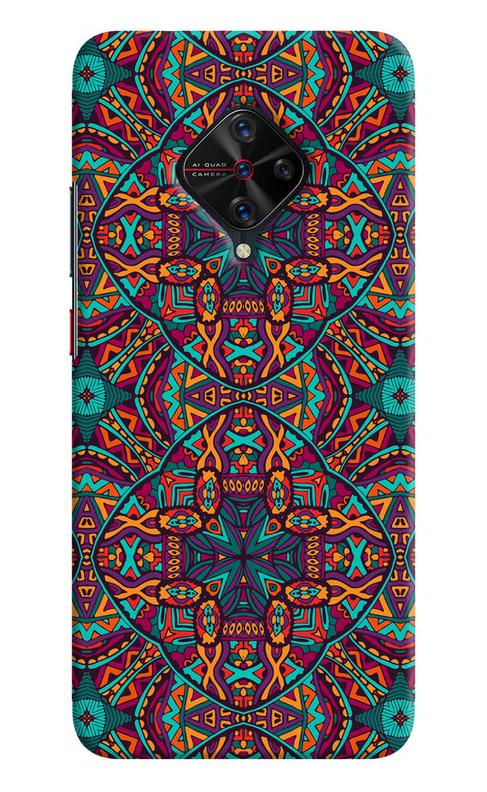 Colour Mandala Vivo S1 Pro Hard Case Back Cover by Casekaro
