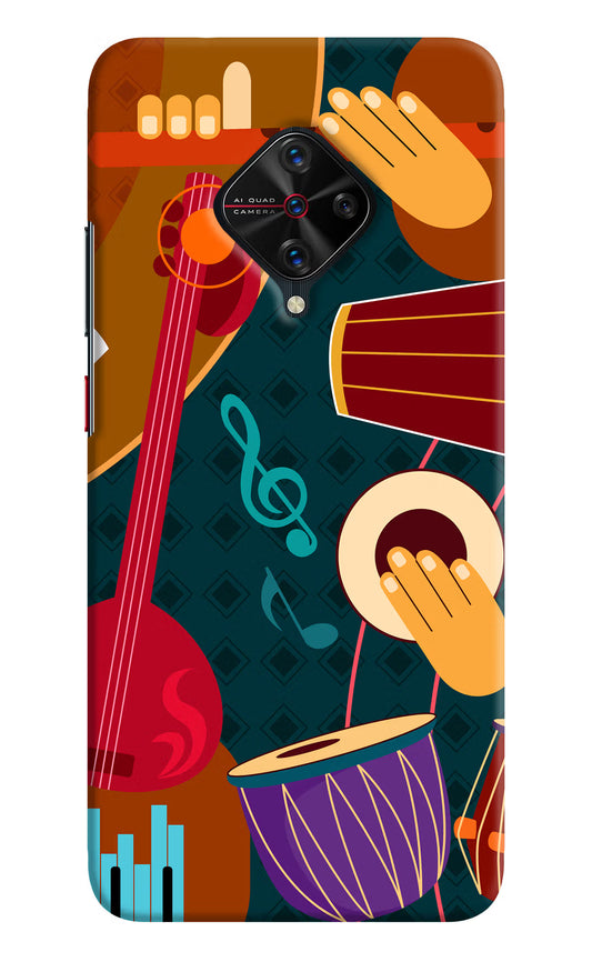 Music Instrument Vivo S1 Pro Hard Case Back Cover by Casekaro