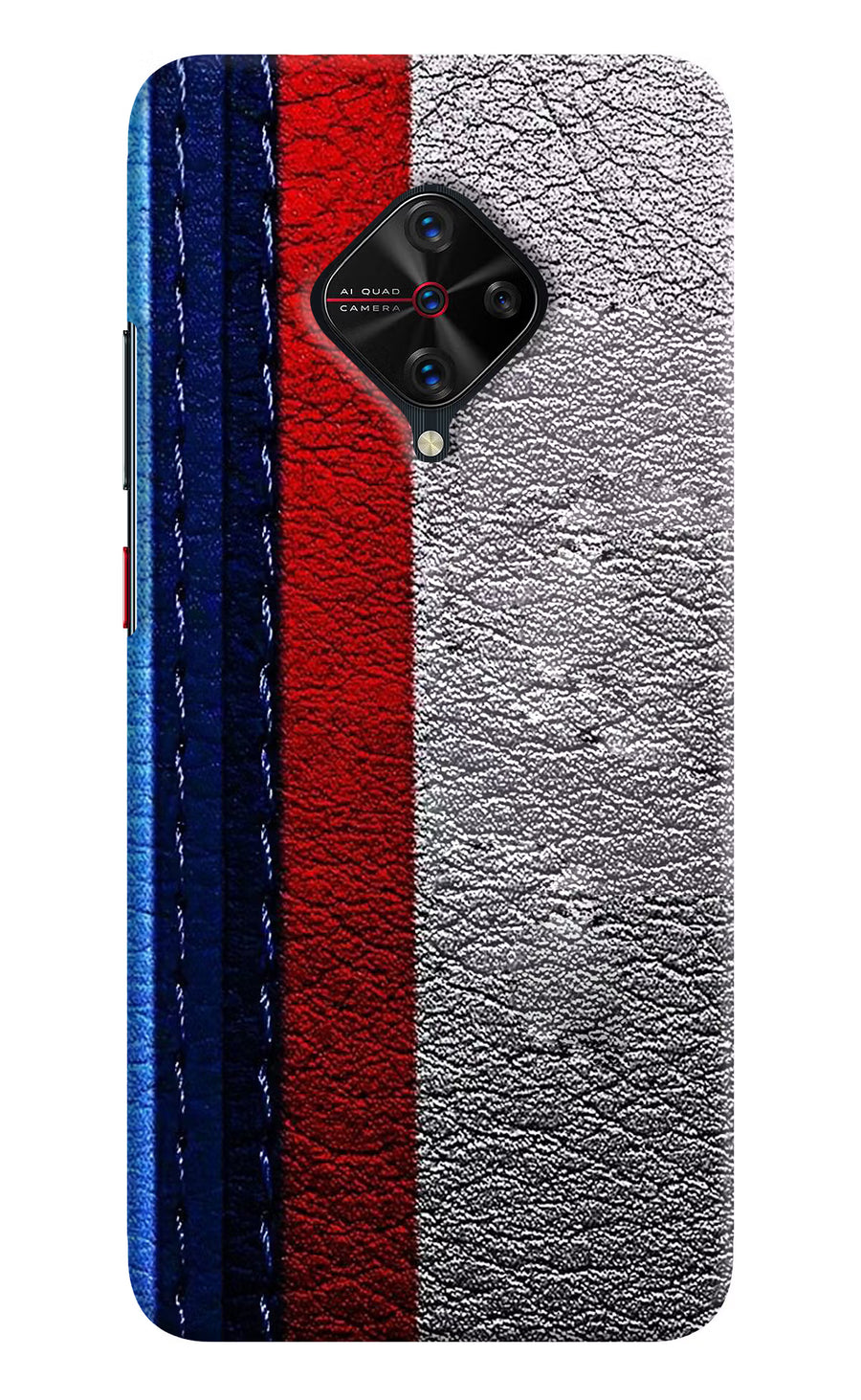 BMW Stripes Vivo S1 Pro Back Cover, Hard case