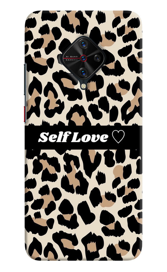 Leopard Print Self Love Vivo S1 Pro Back Cover