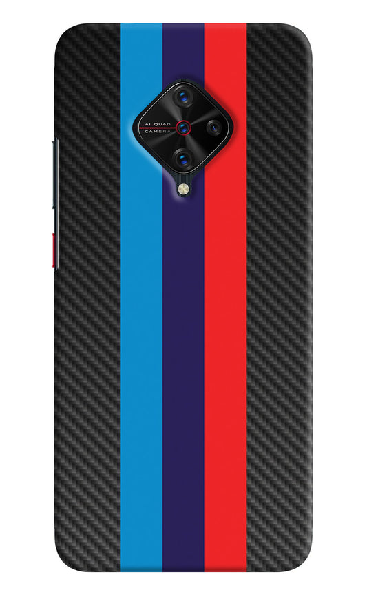 BMW Stripes Pattern Vivo S1 Pro Back Cover