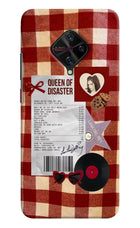 Queen of Disaster Vivo S1 Pro Hard Case Back Cover by Casekaro