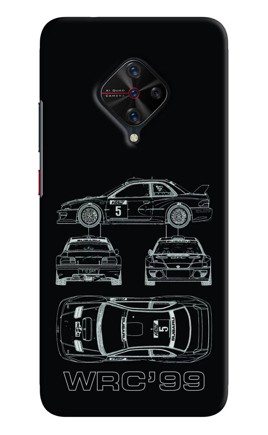 WRC'99 Vivo S1 Pro Hard Case Back Cover by Casekaro