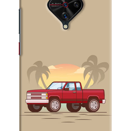 Desert Classic Drive Vivo S1 Pro Hard Case Back Cover by Casekaro