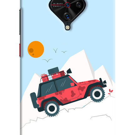 Mountain Trail Beast Vivo S1 Pro Hard Case Back Cover by Casekaro
