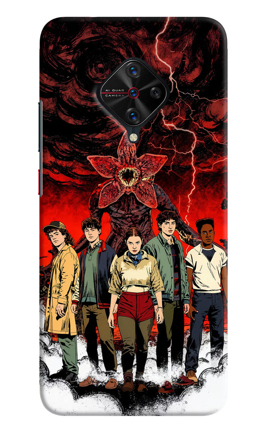 Ordinary Things Characters Vivo S1 Pro Hard Case Back Cover by Casekaro