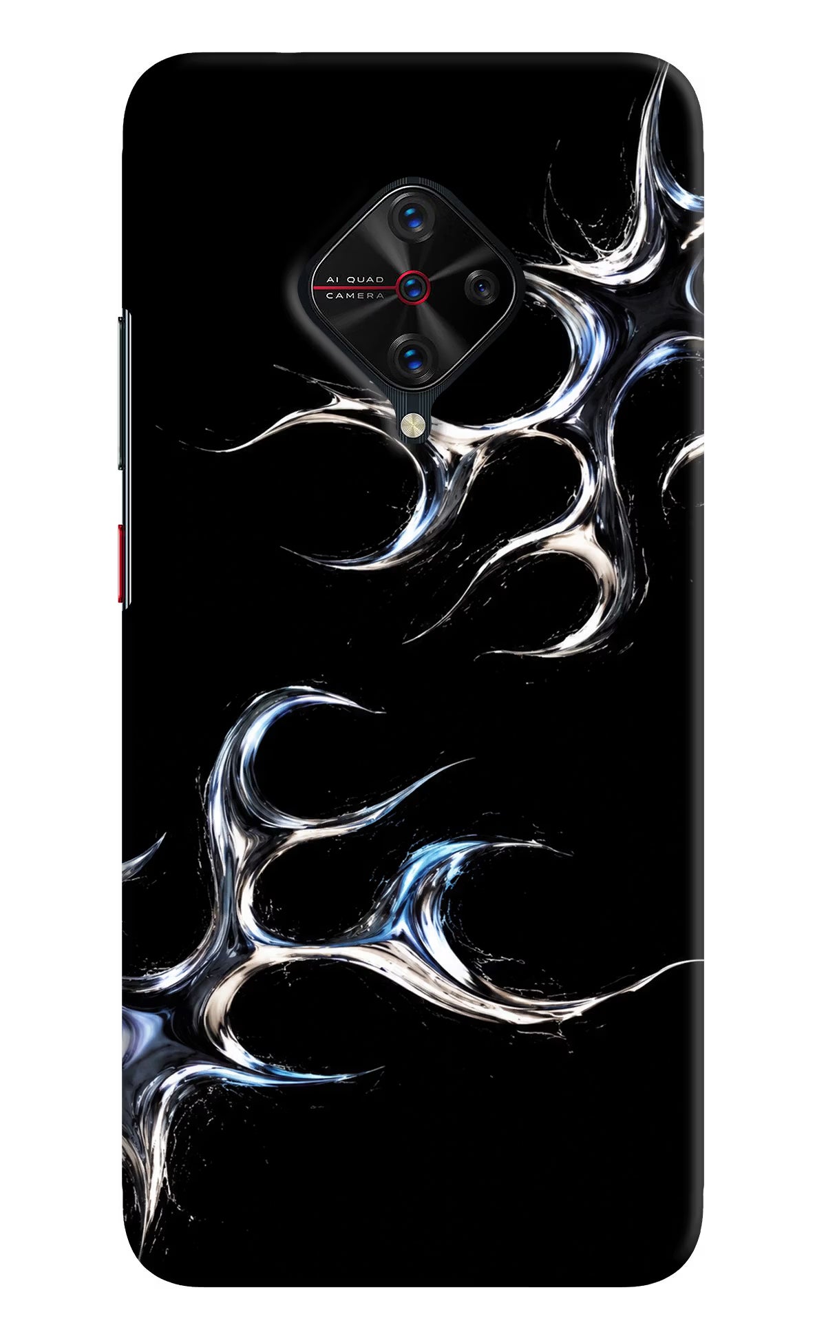 Chrome Tribal Vivo S1 Pro Hard Case Back Cover by Casekaro