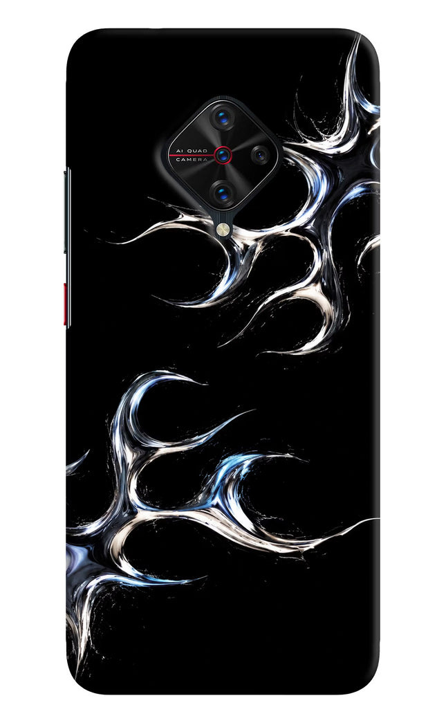 Chrome Tribal Vivo S1 Pro Hard Case Back Cover by Casekaro