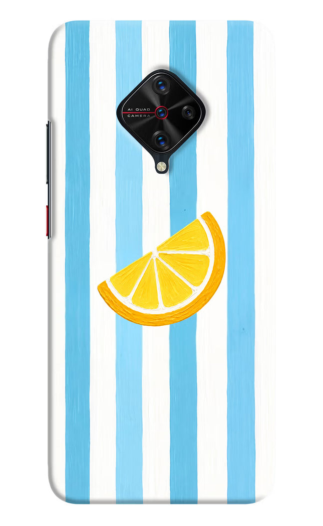 Summer Lemon Vivo S1 Pro Hard Case Back Cover by Casekaro