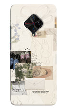 Soft Aesthetic Vivo S1 Pro Hard Case Back Cover by Casekaro