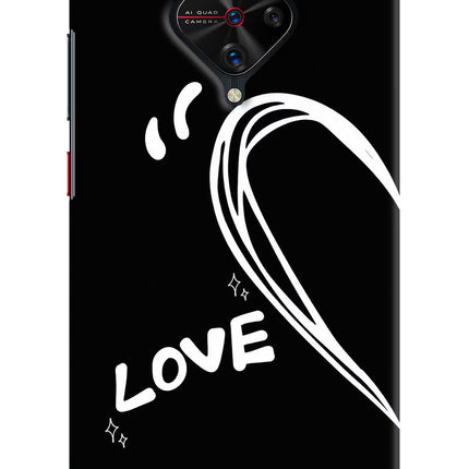 Love Line Vivo S1 Pro Hard Case Back Cover by Casekaro