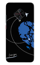 Love Orbit Vivo S1 Pro Hard Case Back Cover by Casekaro