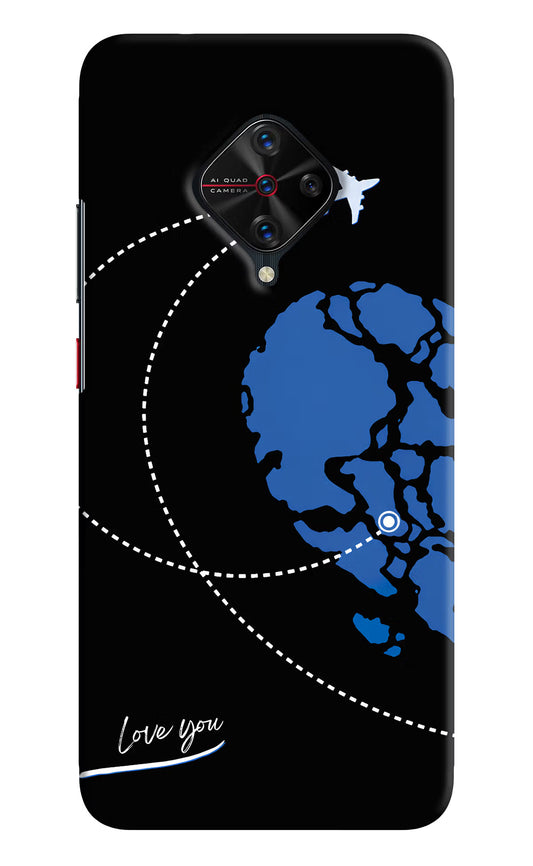 Love Orbit Vivo S1 Pro Hard Case Back Cover by Casekaro