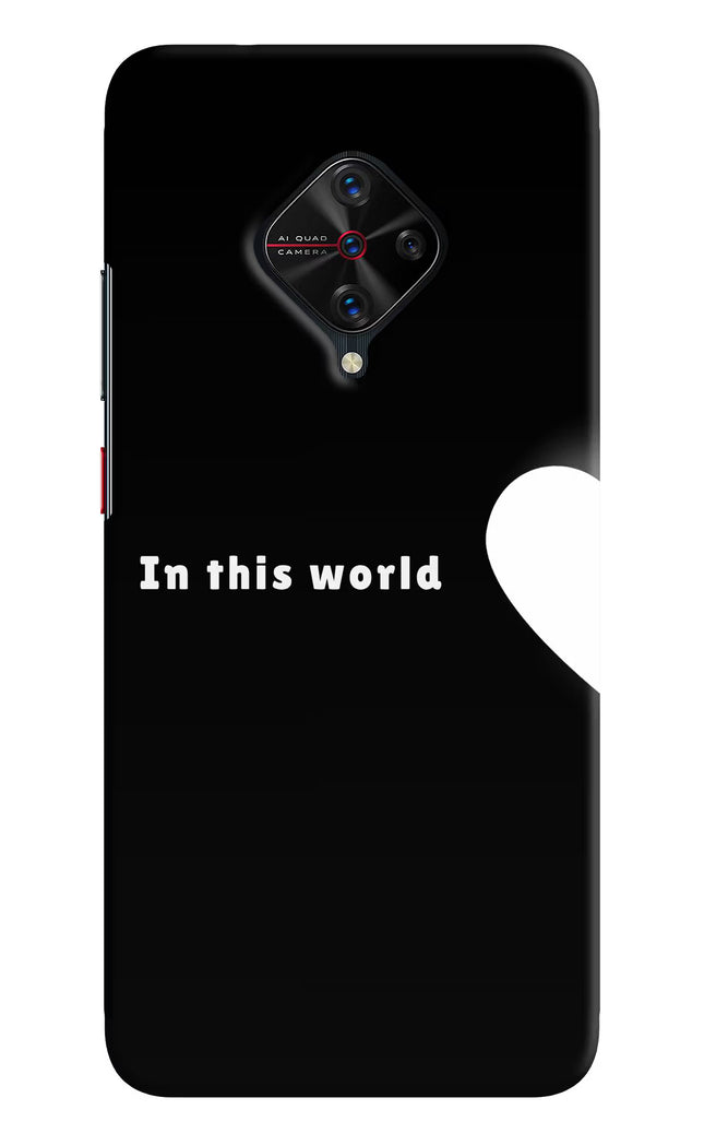 This World Vivo S1 Pro Hard Case Back Cover by Casekaro