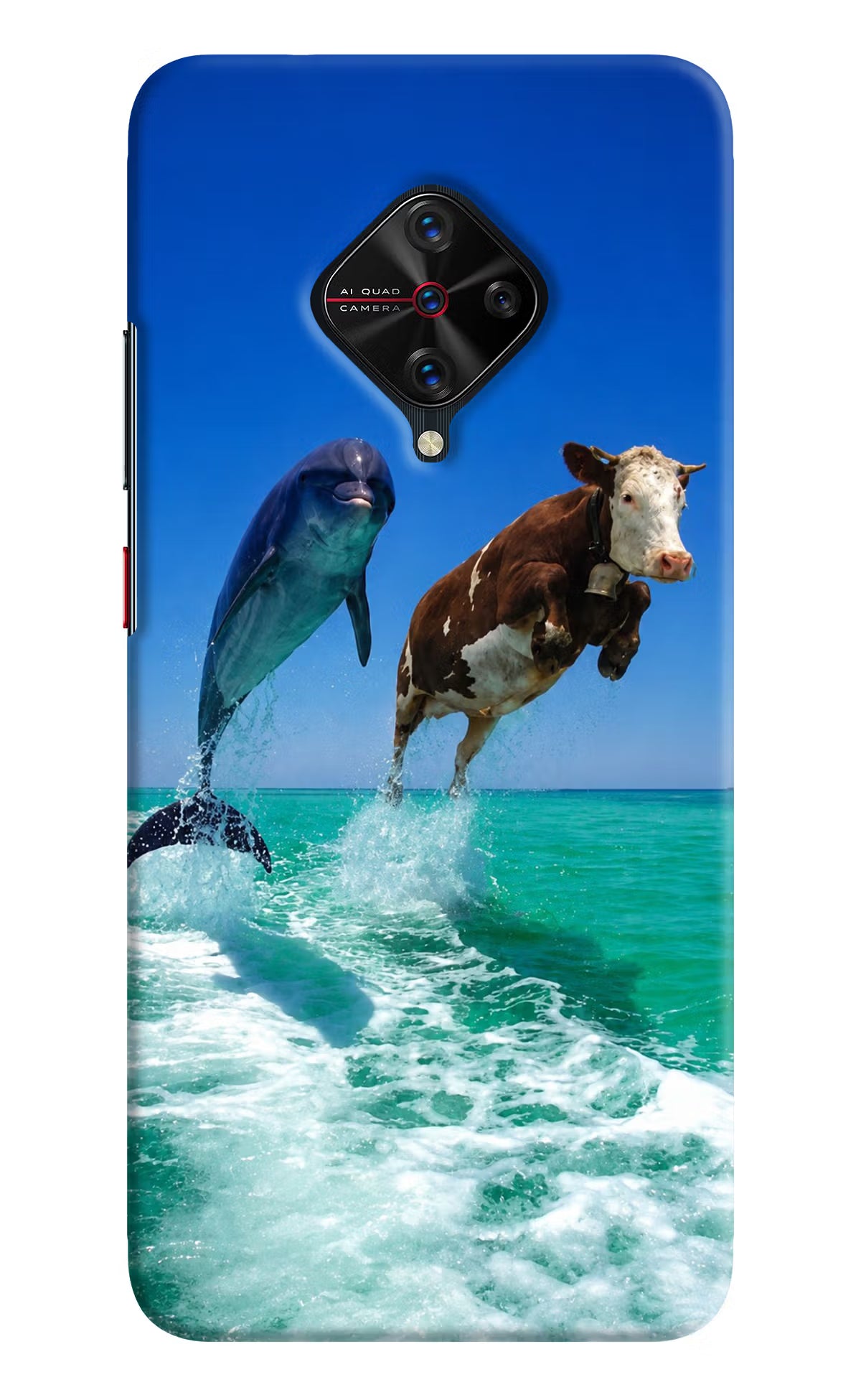 Dolphin vs Cow Vivo S1 Pro Back Cover