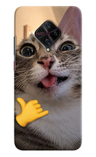 Silly Cat Call Vivo S1 Pro Hard Case Back Cover by Casekaro