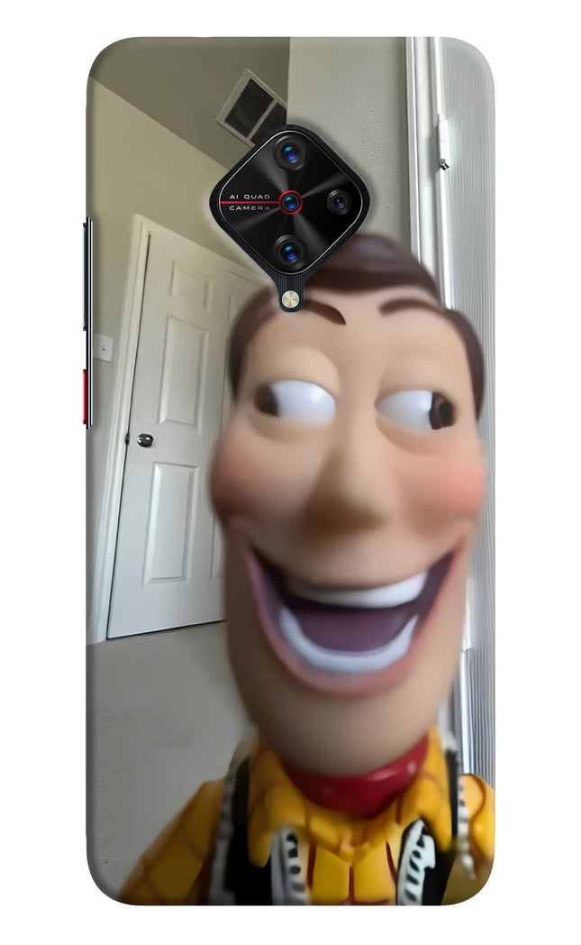 Side Eye Woody Vivo S1 Pro Hard Case Back Cover by Casekaro