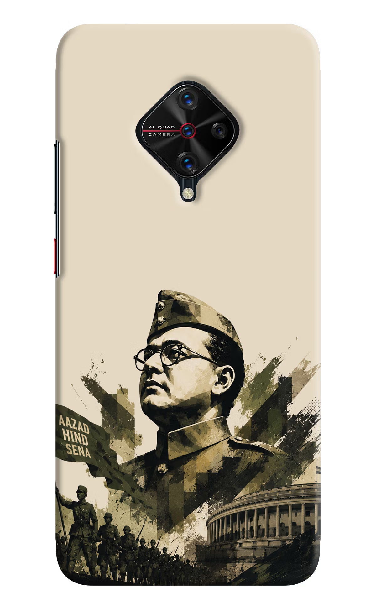 Netaji Rising Vivo S1 Pro Back Cover