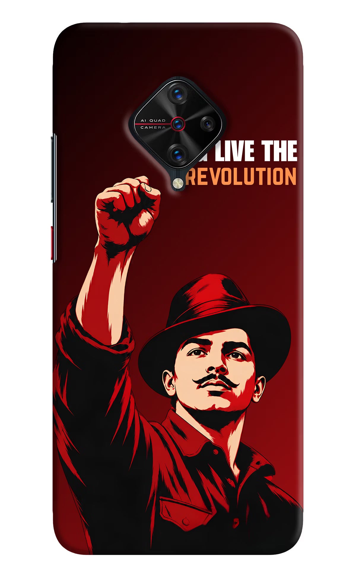 Bhagat Singh Revolution Vivo S1 Pro Back Cover