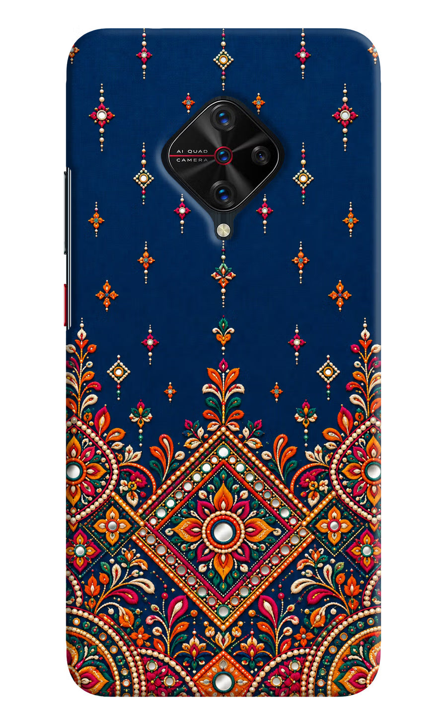 Neel Noor Vivo S1 Pro Back Cover, Hard case