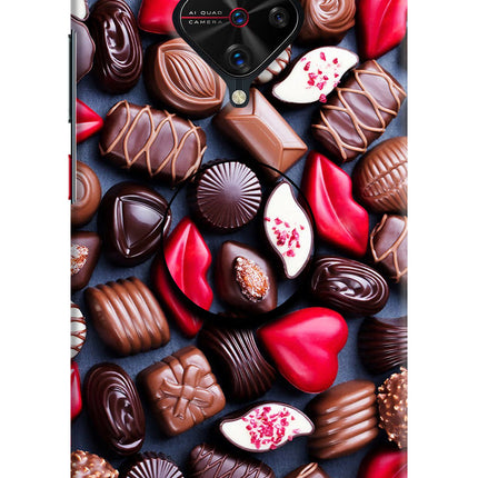 Chocolates Vivo S1 Pro Pop Case by Casekaro