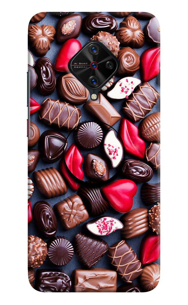 Chocolates Vivo S1 Pro Pop Case by Casekaro