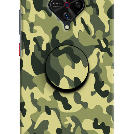 Camouflage Vivo S1 Pro Pop Case by Casekaro