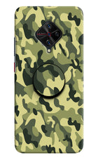 Camouflage Vivo S1 Pro Pop Case by Casekaro