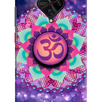Om Purple Vivo S1 Pro Pop Case by Casekaro