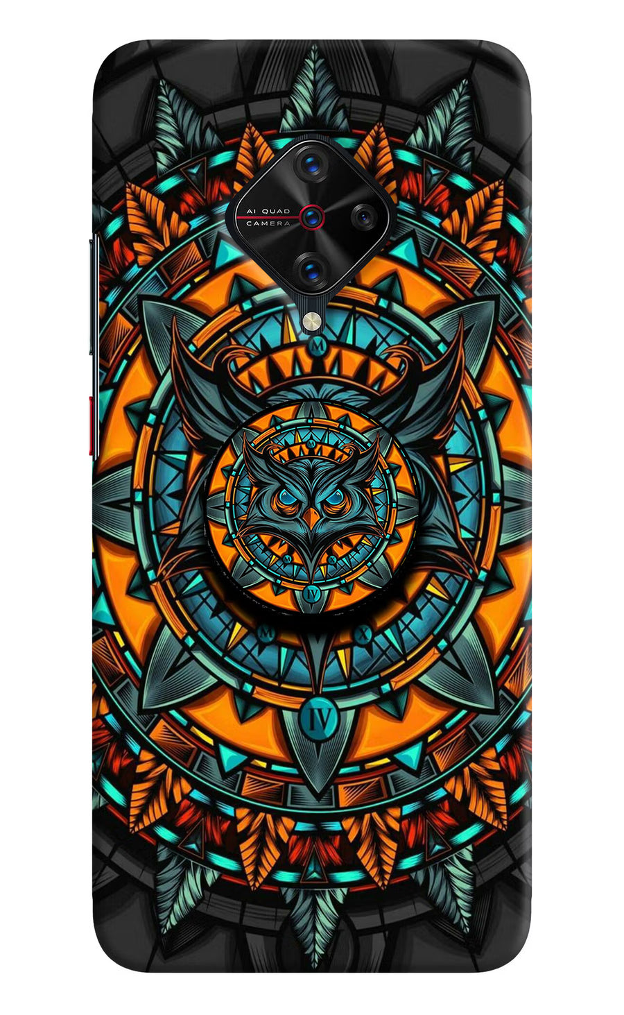 Angry Owl Vivo S1 Pro Pop Case, Hard case