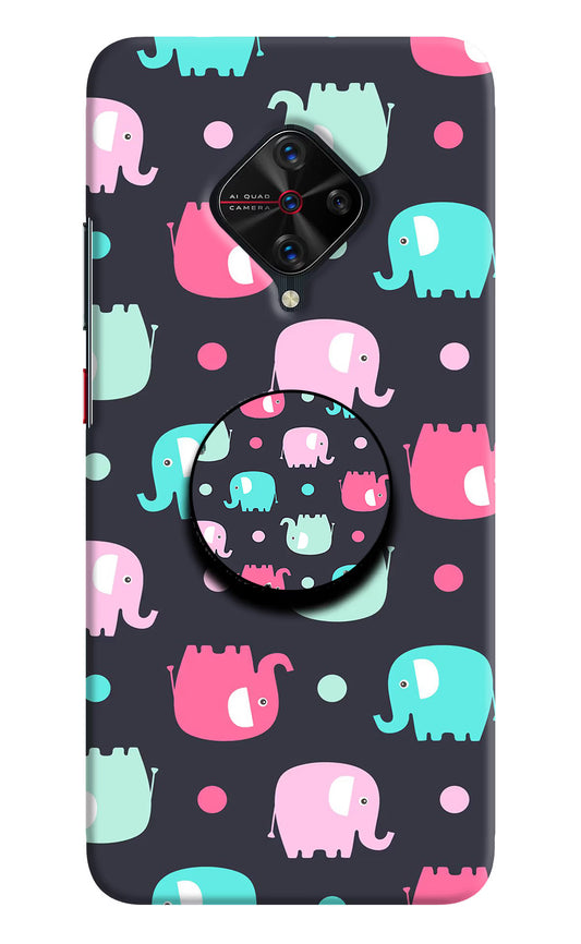 Baby Elephants Vivo S1 Pro Pop Case by Casekaro