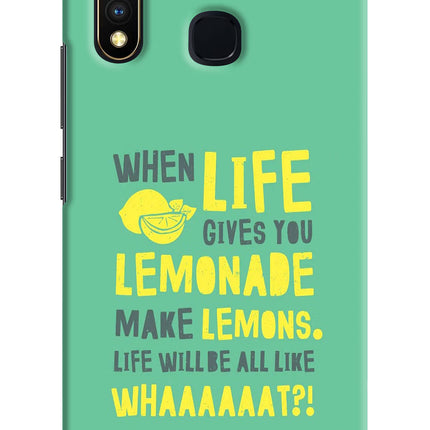 Quote Vivo Y19/U20 Hard Case Back Cover by Casekaro