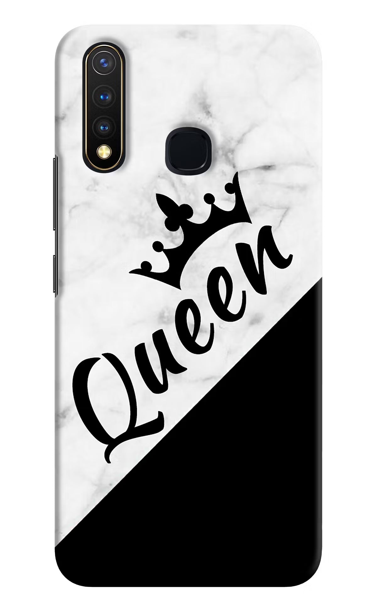 Queen Vivo Y19/U20 Hard Case Back Cover by Casekaro