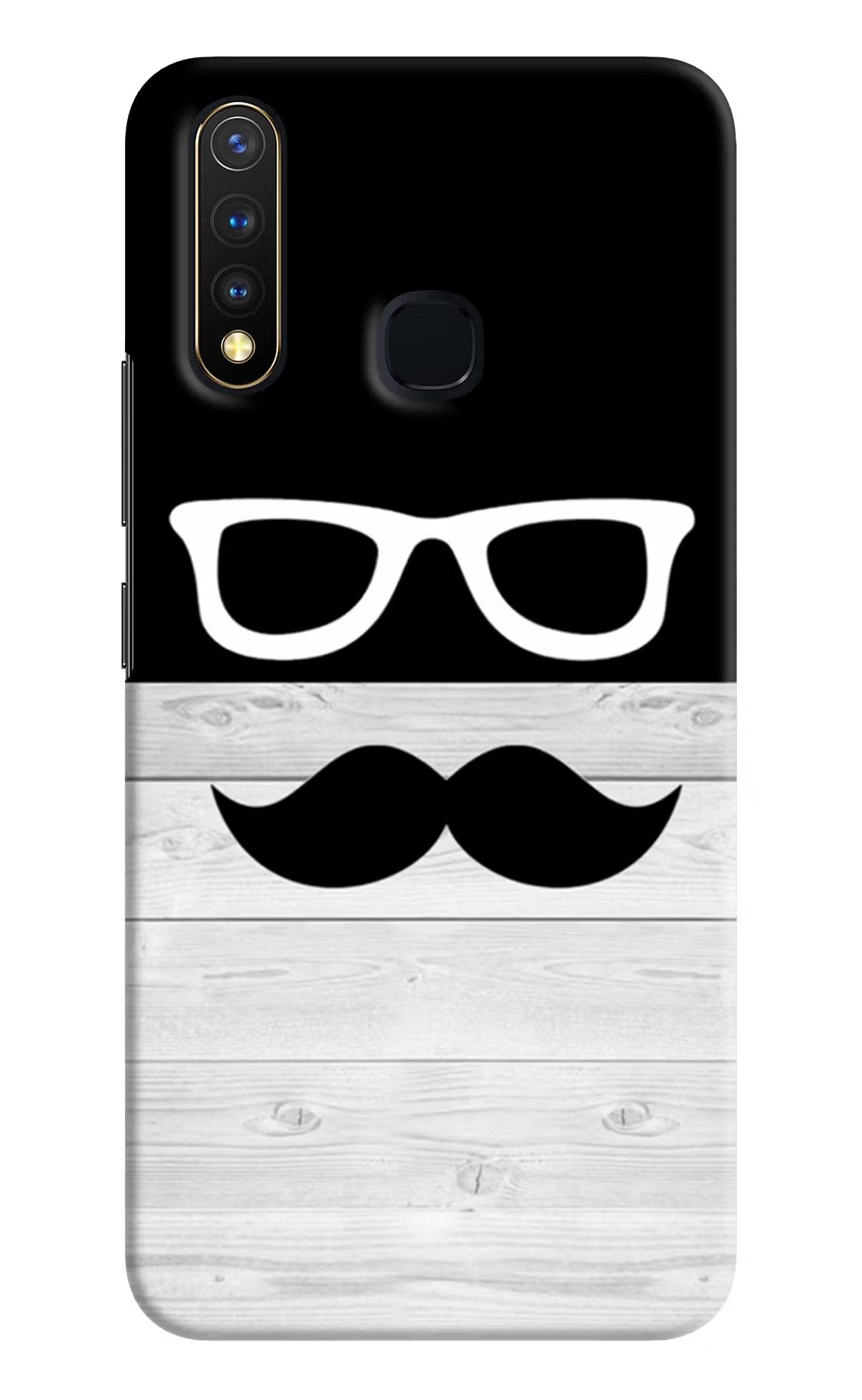 Mustache Vivo Y19/U20 Hard Case Back Cover by Casekaro