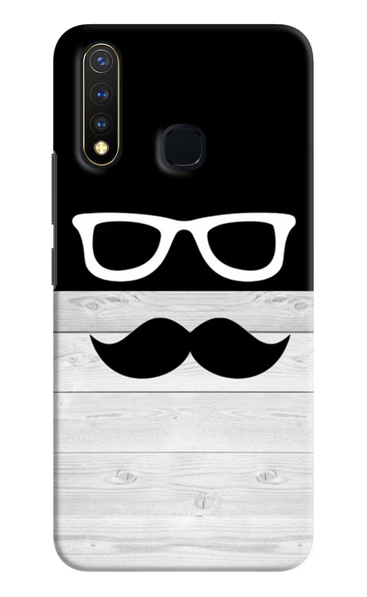 Mustache Vivo Y19/U20 Hard Case Back Cover by Casekaro