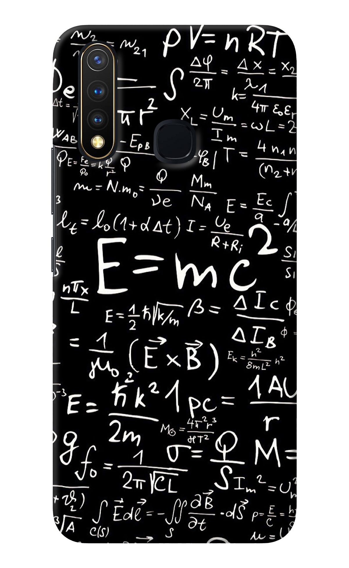 Physics Albert Einstein Formula Vivo Y19/U20 Back Cover