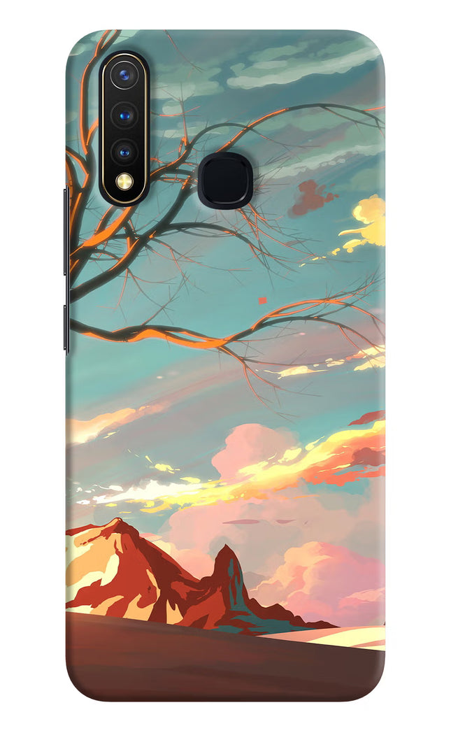Scenery Vivo Y19/U20 Hard Case Back Cover by Casekaro