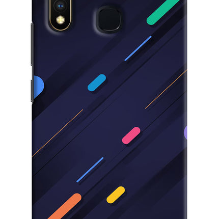 Abstract Design Vivo Y19/U20 Hard Case Back Cover by Casekaro