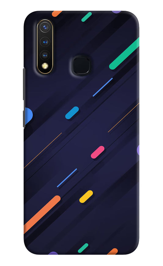 Abstract Design Vivo Y19/U20 Hard Case Back Cover by Casekaro